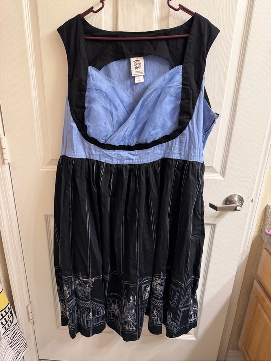 Her Universe Dresses & Skirts - Disney x Her Universe Blue and Black Haunted Mansion Ballroom Dress Shop Dress